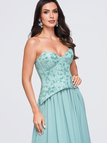 Ombre Abendkleid‌‌ in Grün