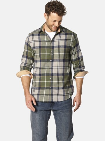BABISTA Regular Fit Hemd in Grün: Vorderseite
