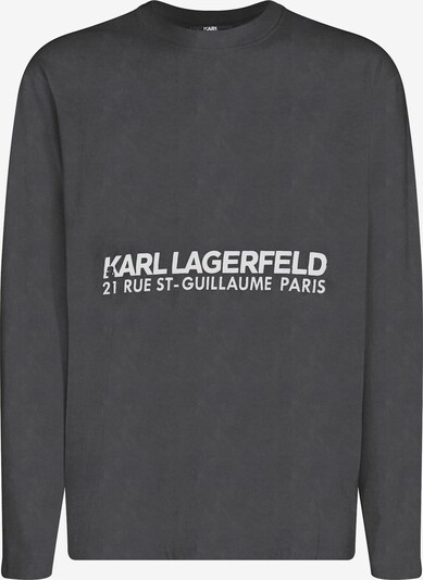 Karl Lagerfeld Skjorte 'Rue St-Guillaume' i svart / hvit, Produktvisning