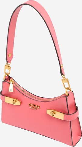 GUESS Shoulder Bag 'ZADIE' in Pink: front