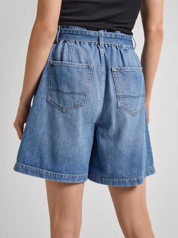 Pepe Jeans Loose fit Pleated Jeans in Blue
