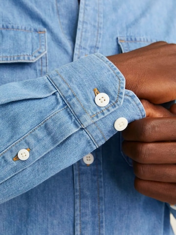 Regular fit Camicia di Jacks & Jones in blu