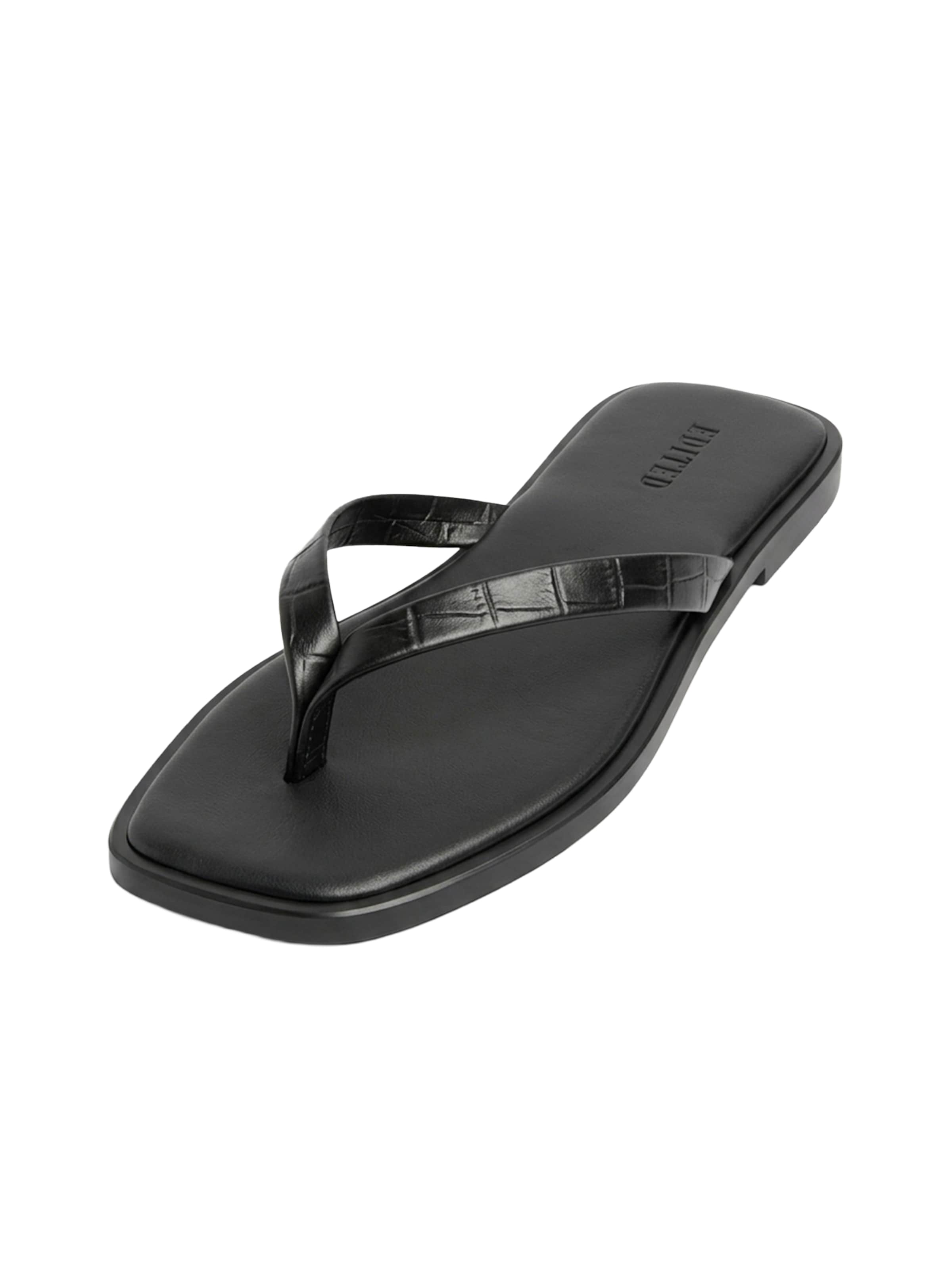EDITED T-bar sandals 'Willow' in Black: front