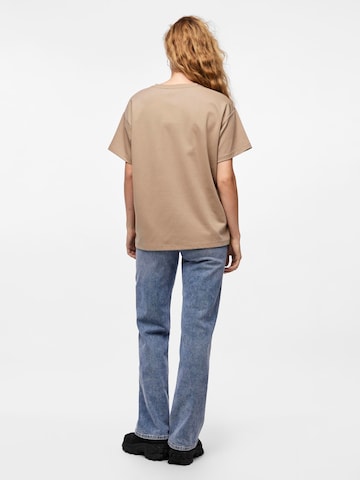 PIECES T-Shirt 'SKYLAR' in Beige