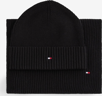 Megzta kepurė iš TOMMY HILFIGER, spalva – juoda, Prekių apžvalga
