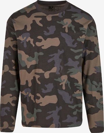 T-Shirt Brandit en vert : devant
