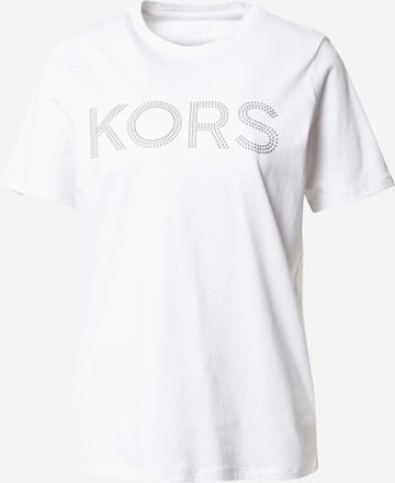 T-shirt MICHAEL Michael Kors en blanc : devant