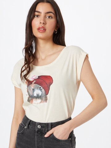 Iriedaily T-Shirt 'It Beary' in Gelb: predná strana