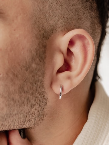 Boucles d'oreilles 'Band' Hey Happiness en argent