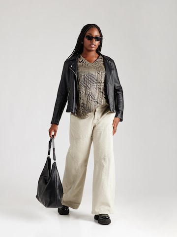 Vero Moda Curve - Blusa 'VMCGEBRA' en negro