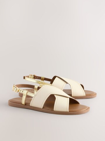 Next Sandals in Beige