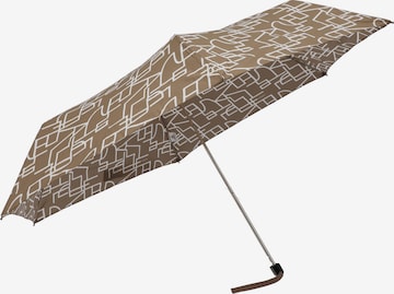 Doppler Regenschirm in Braun: predná strana
