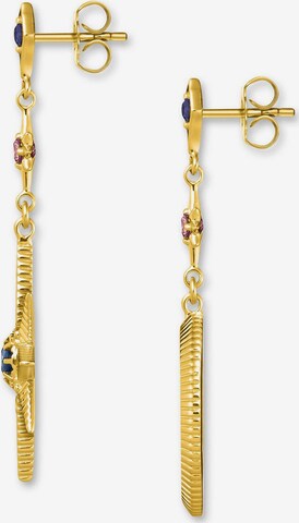 Thomas Sabo Ohrringe 'Royalty Stern & Mond' in Gold