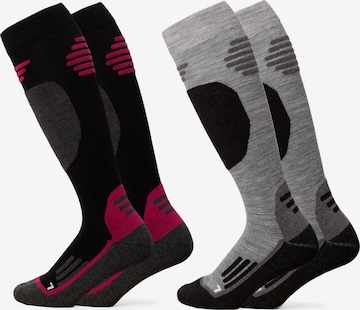 Occulto Athletic Socks 'Merino Toni' in Grey: front