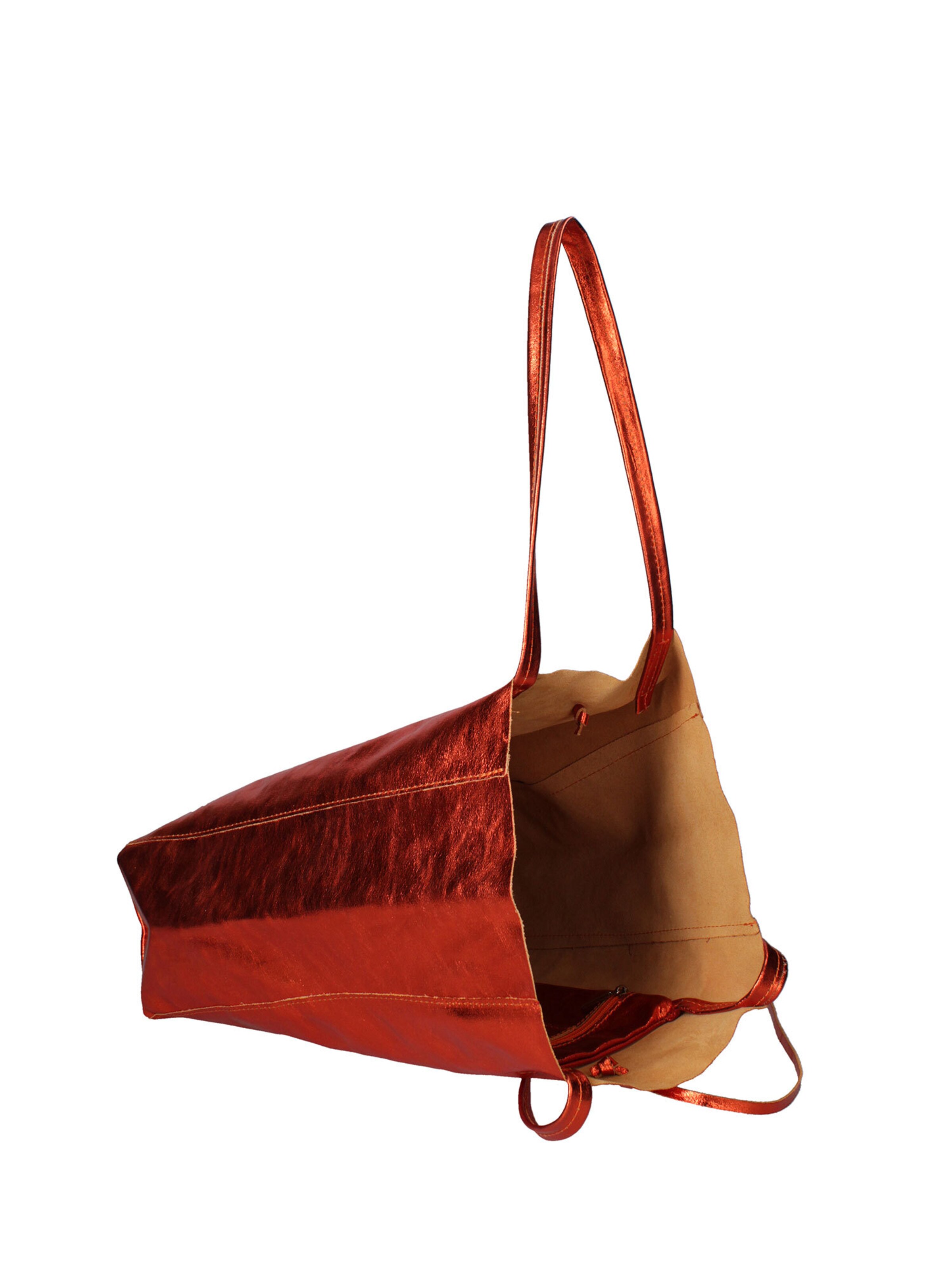 Shopper di Gave Lux in rosso