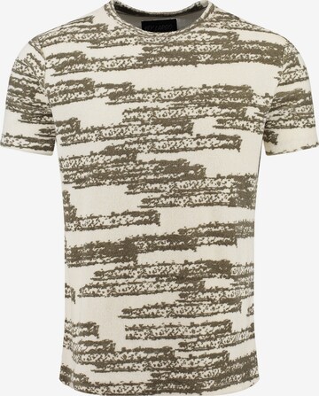 Key Largo T-Shirt 'LUKE' in Beige: predná strana