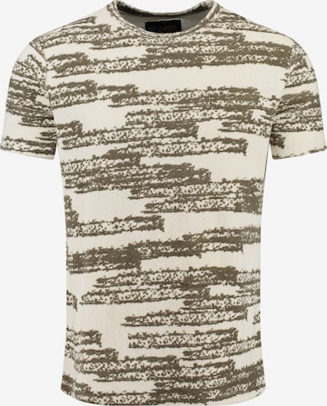 Key Largo T-shirt 'LUKE' i beige: framsida