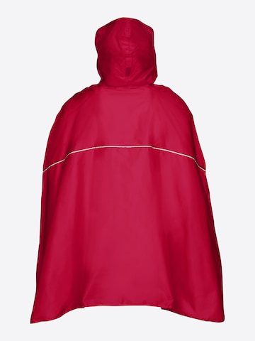 VAUDE Poncho 'Valdipino' in Rot