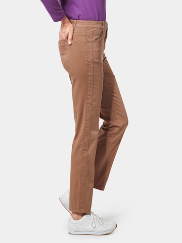 Goldner Regular Broek in Bruin