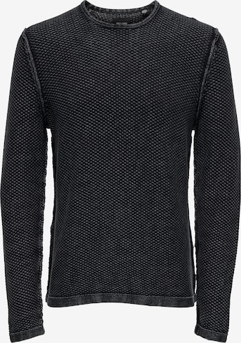 Only & Sons Sweater 'PAVO' in Blue: front