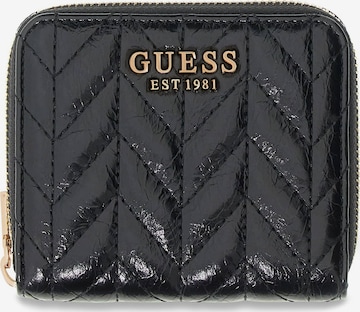 GUESS Wallet 'Cheryl' in Black: front