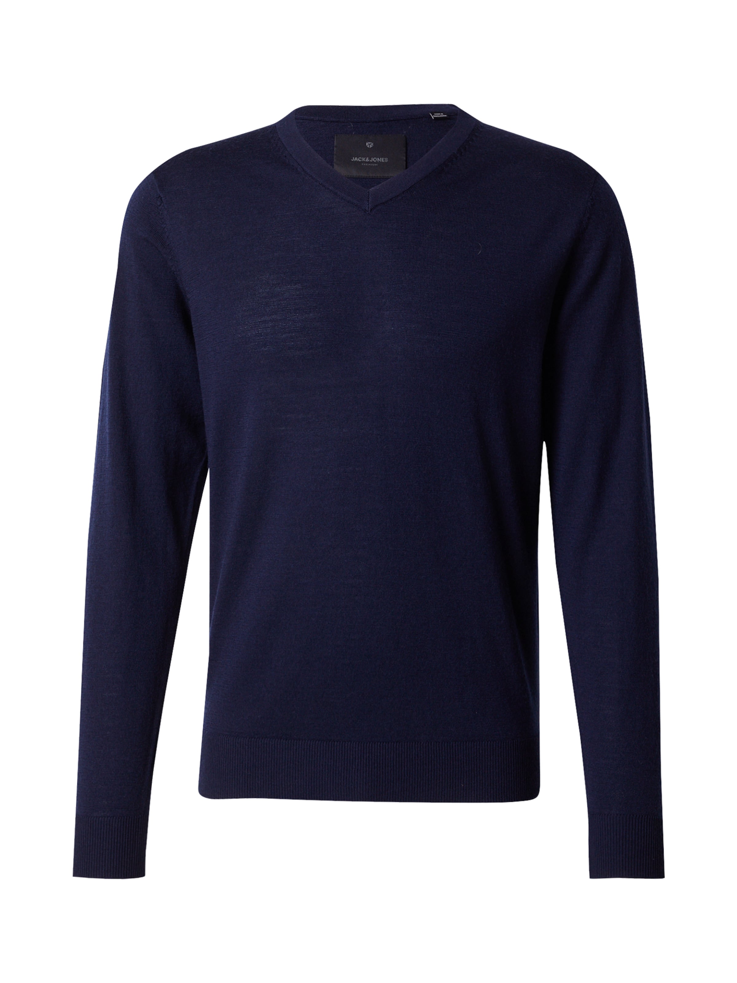 Pull-over 'JPRBLAMERINO' Jack & Jones Premium en bleu : devant