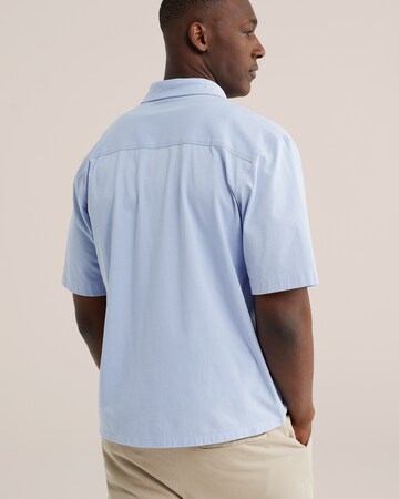 Regular fit Camicia di WE Fashion in blu