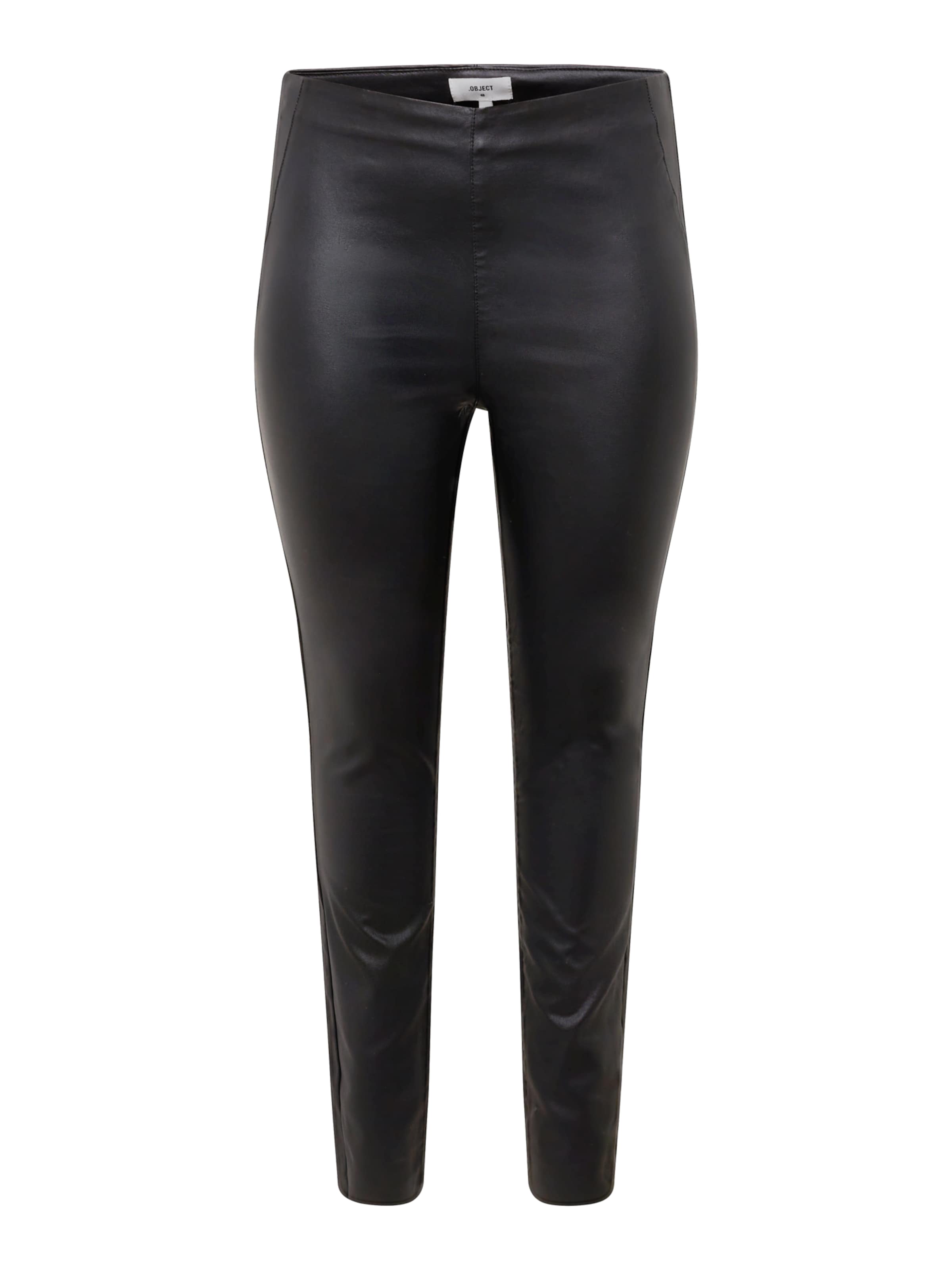 Object Curve Skinny Leggings &#x27;BELLE&#x27; i svart: framsida