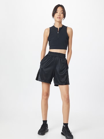 NIKE Sports Top in Black