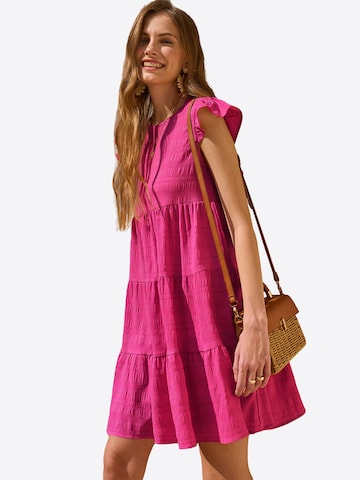 raudona Imily Bela Suknelė