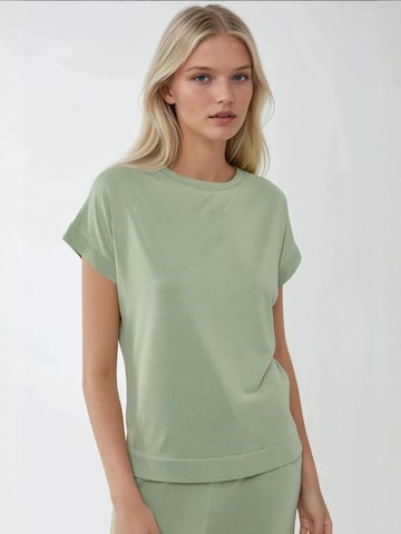 Hiccup T-Shirt in Grün: Vorderseite