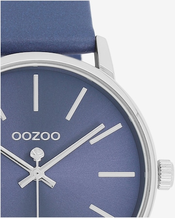 OOZOO Analoguhr in Blau