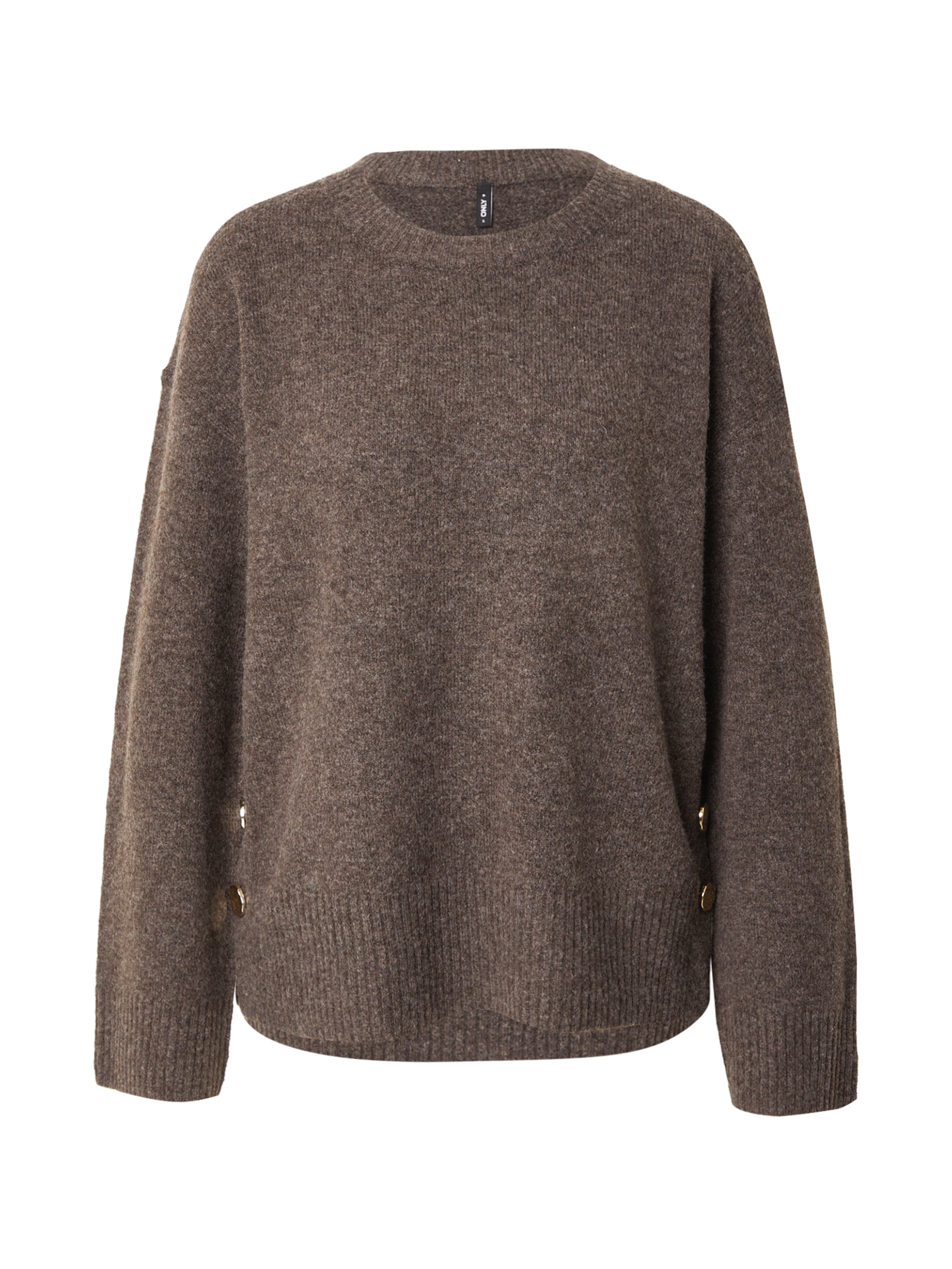 ONLY Свитер 'ONLRENE' в Коричневый: спереди