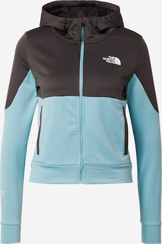 THE NORTH FACE Λειτουργική ζακέτα φλις σε μπλε: μπροστά