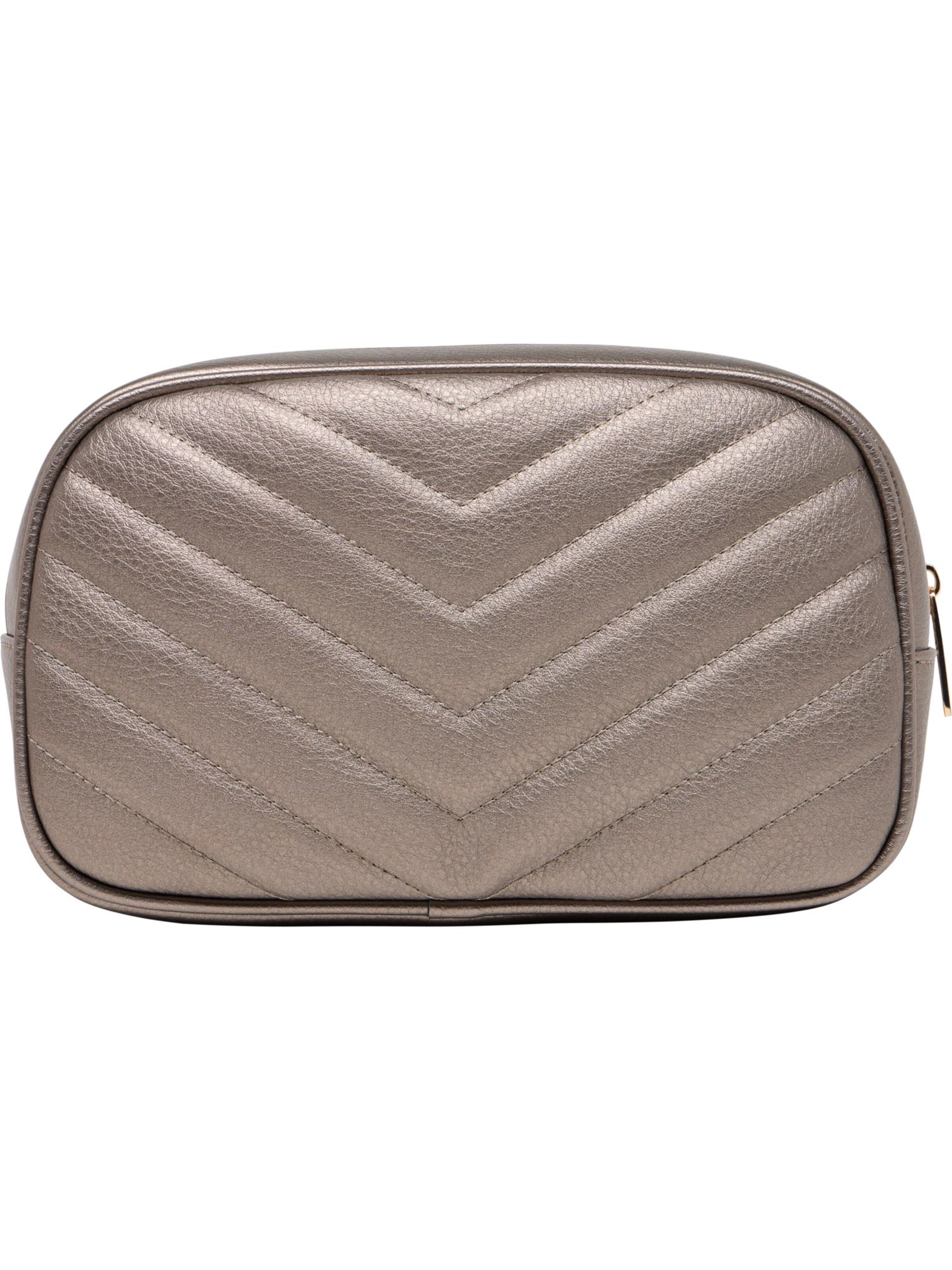 Carlo Colucci Kulturtasche 'Doga' in Bronze