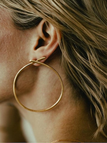 Les Reines Ohrringe 'Golden Delphi'‌‌‌‌ in Gold