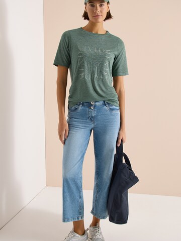 CECIL T-Shirt in Grün