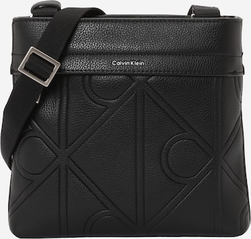 Calvin KleinTorba preko ramena - crna boja: prednji dio