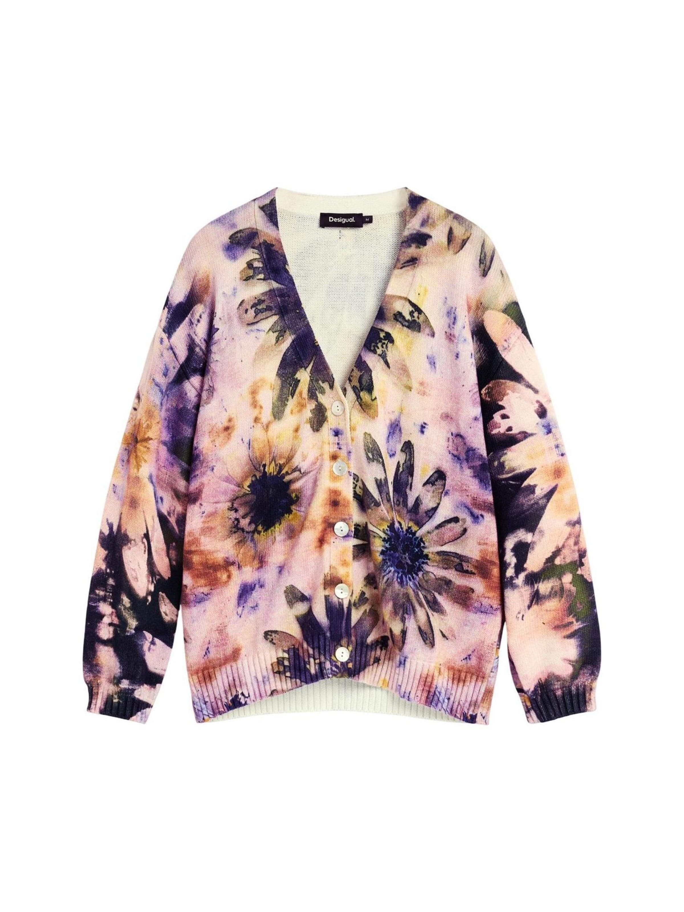 Pullover 'JERS_BOTANICPINK 26WWJF11' di Desigual in rosa: frontale