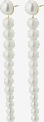 PilgrimNaušnica 'Beat' - bijela boja: prednji dio