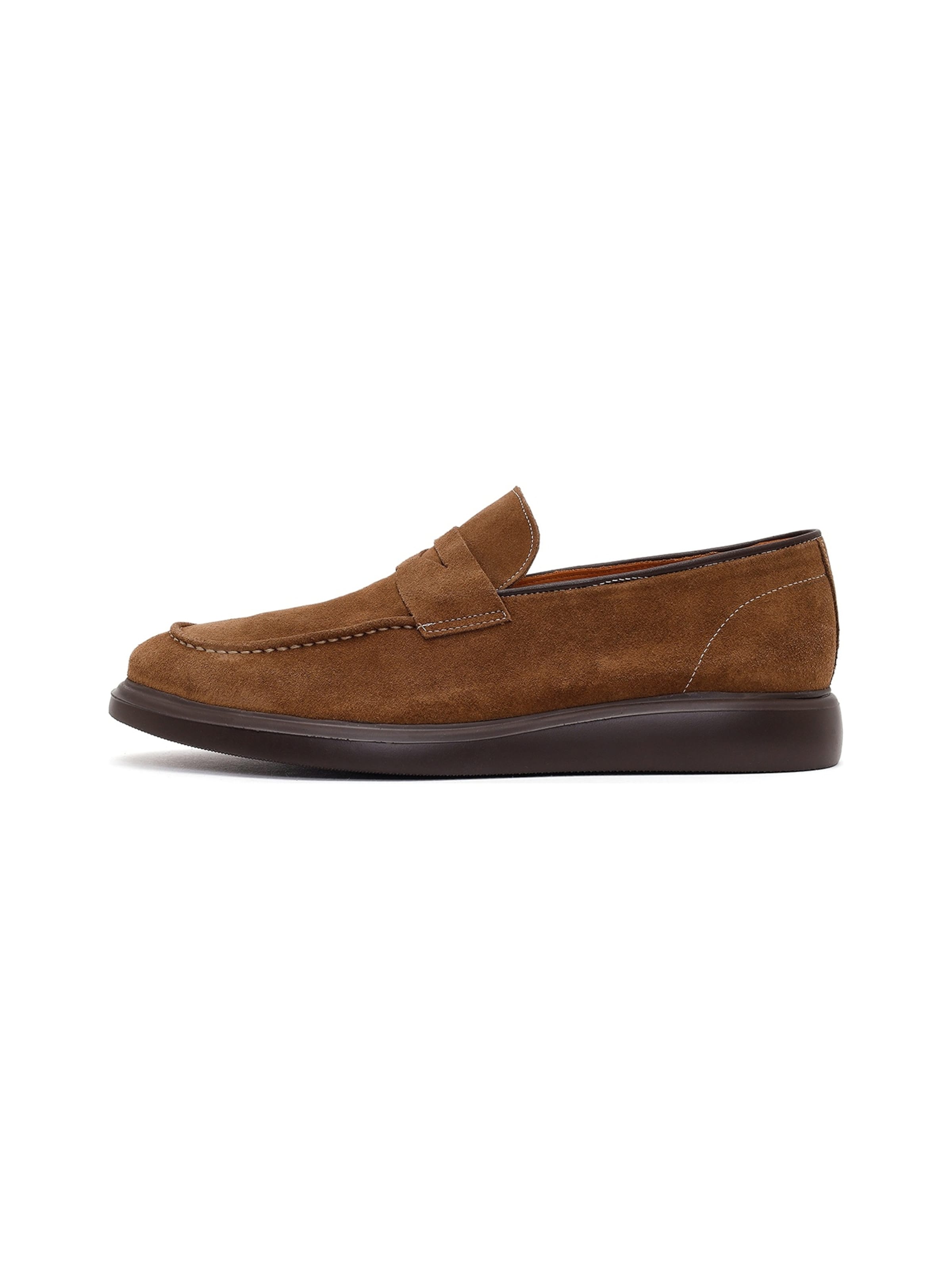 Slipper di Derimod in marrone: frontale