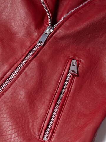 MANGO Between-Season Jacket in Red