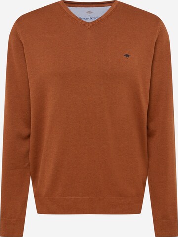 FYNCH-HATTON Sweater in Brown: front