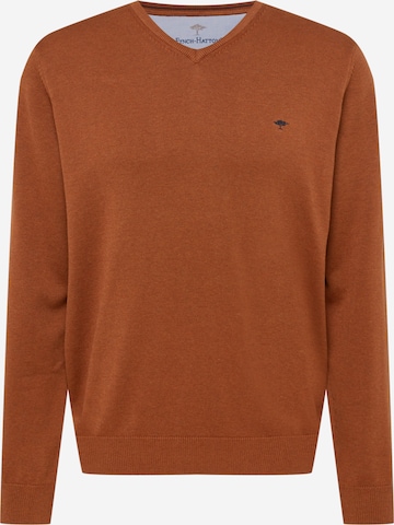 FYNCH-HATTON Sweater in Brown: front