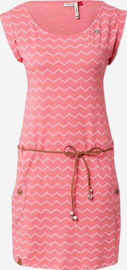 Ragwear Vasaras kleita 'CHEVRON' rožkrāsas / balts, Preces skats