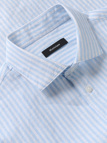 Matinique Rovný strih Košeľa 'MAMarc' - Modrá