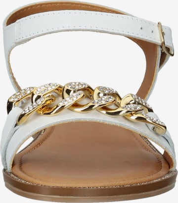 SCAPA Sandalen met riem in Wit