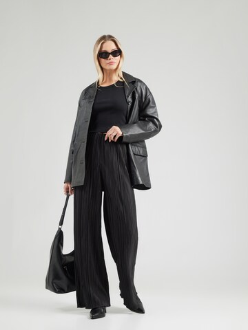 VERO MODA Широкий Штаны 'VMELISA' в Черный