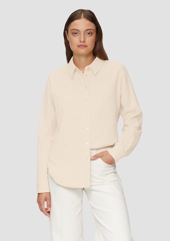 s.Oliver Blouse in Beige: front