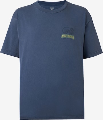 T-Shirt HOLLISTER en bleu : devant